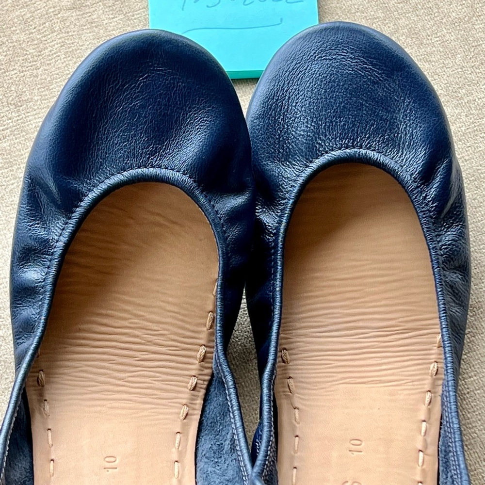 Navy Tieks Size 10 - unworn condition